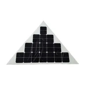 OEM forma personalizzata triangolo pannello solare flessibile con pannelli solari esterni ad alta efficienza 3W 10W mini pannello solare