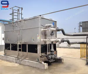 The Cooling Tower Stainless Steel Closed Water Cooling Tower For Ground Source Heat Pump