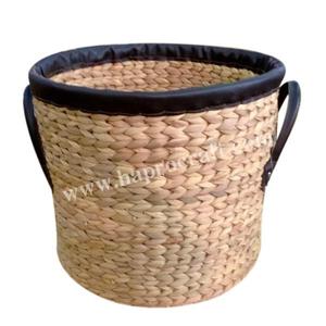 Cesta de almacenamiento de jacinto de agua de mimbre (HLB 1737) - Product Image 1