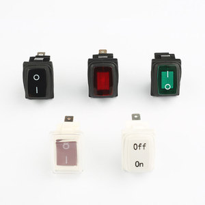 Pulsante giallo 4pin 250v 16A bilanciere interruttori di qualità migliore piccoli interruttori a bilanciere On/off per elettrodomestici - Product Image 6