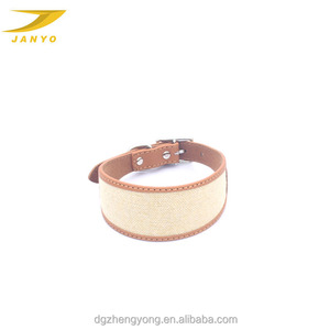 <span class=keywords><strong>Collar</strong></span> de piel personalizable para perro, precio al por mayor - Product Image 1