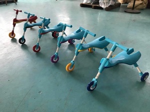 זול 3 גלגל להכשיל באג פי קטנוע תינוק תלת אופן לרכב על רכב לילדים ווקר מחיר - Product Image 5