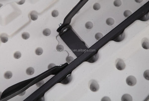 Esterno usato moderna in plastica pieghevole piccolo tavolo rotondo con ombrello - Product Image 4