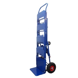Carros plegables de acero para cubos de agua, camión de mano de carga de 200kg, cuatro ruedas, herramientas de botellas de agua de transporte personalizables OEM - Product Image 4