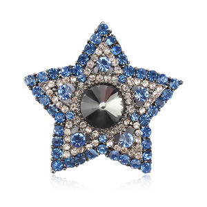 Bouquet Brillant Cristal Hijab Broches Et Broches - Product Image 1