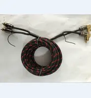 JLD Audio - Triple Shielded Twisted Pair OFC Wire with Metal Plugs