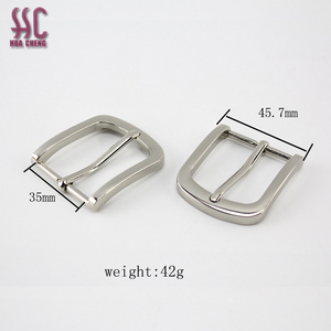 Guangzhou Top Sale 35Mm Pin Riem Gesp, Metalen Riem Gesp Voor Tas Accessoires Goud Vierkante Clip Pin Gesp Voor Riem - Product Image 3