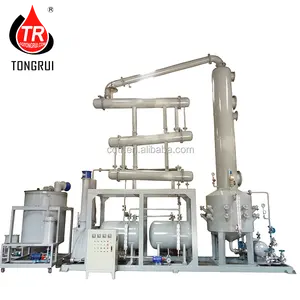 High efficient petroleum oil vacuum distillation refining machine/waste oil extraction machine