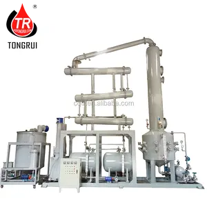 Máquina de refinación de destilación al vacío de aceite de petróleo de alta eficiencia, máquina de extracción de aceite residual