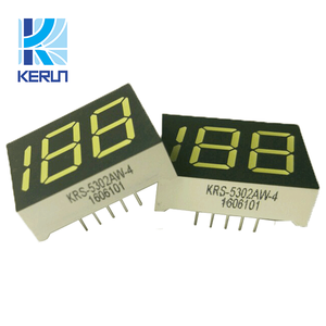 188 Product Indoor Graphics 0.5inch 3 Triple Digits 7 Segment <strong>Led</strong> <strong>Display</strong> for Word-<strong>famous</strong> Home Appliance Brand - Product Image 2