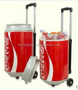 HS Plastic <strong>Cooler</strong> Ice Chest <strong>Cooler</strong> <strong>Box</strong> <strong>on</strong> <strong>Wheel</strong> for Camping with <strong>Wheels</strong> <strong>Cooler</strong> Easy to Carry and Keep Item Cooling Chest <strong>Box</strong> - Product Image 5
