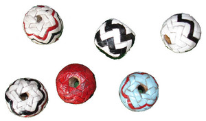 Wholesale 13.30mm Real Leather Loose Beads Dark Green Blue Rectangular Shape Pasted Pattern Reptile Style 2cm Height Jewelry DIY - Product Image 3