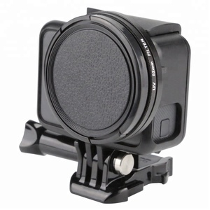 Offre Spéciale Tirer POUR Caméra <span class=keywords><strong>GoPro</strong></span> <span class=keywords><strong>Accessoires</strong></span> 52mm FILTRE UV Avec couvre-objectif Et adaptateur Pour <span class=keywords><strong>GoPro</strong></span> <span class=keywords><strong>Hero</strong></span> 7 6 <span class=keywords><strong>5</strong></span> noir - Product Image 4