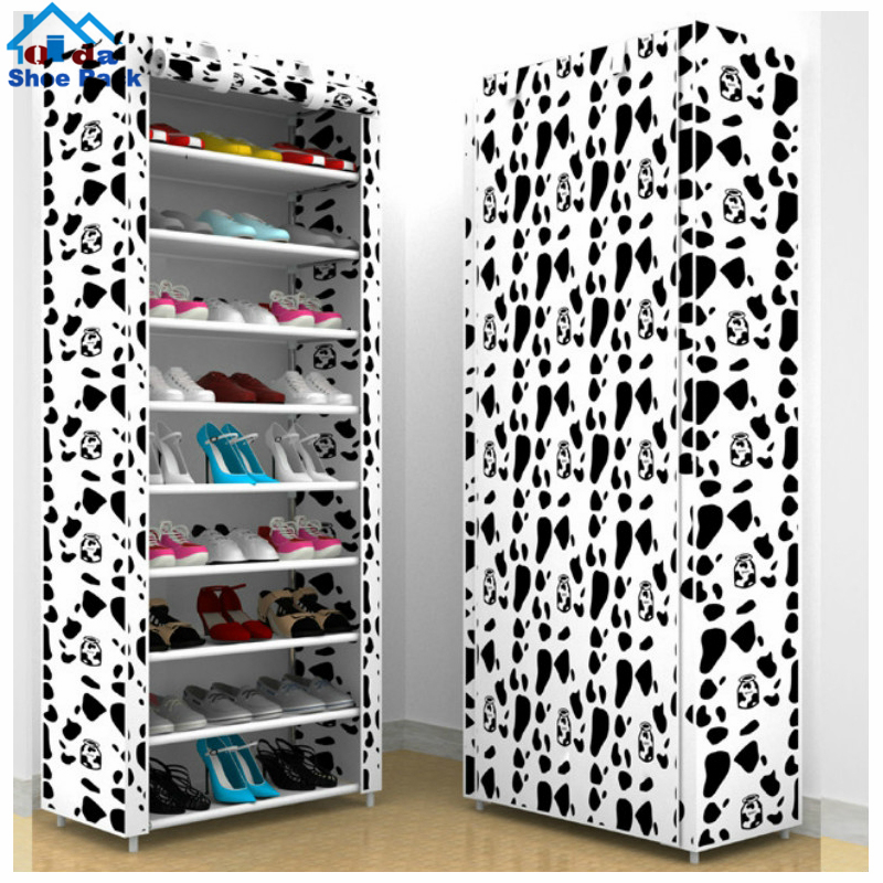 10 capa zapato rack