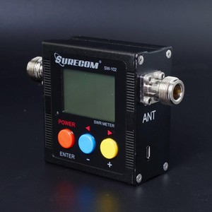 Bán Nóng SURECOM SW-102 125-525MHz VHF/UHF 120W Kỹ Thuật Số Power & SWR Meter Với RF Adaptor - Product Image 3