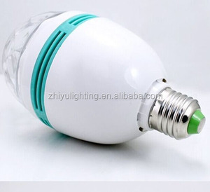 गर्म बेच b22/e27 क्रिस्टल घूर्णन एलईडी बल्ब - Product Image 4