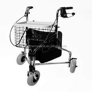 Déambulateur en aluminium à <span class=keywords><strong>4</strong></span> roues pour personnes âgées et handicapées - Product Image 6