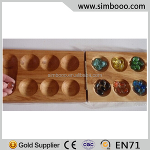 Popular madera <span class=keywords><strong>mancala</strong></span> <span class=keywords><strong>juego</strong></span> de mesa para niños - Product Image 2