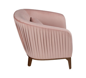 Nuevo <span class=keywords><strong>muebles</strong></span> de sala de sillones nuevo rosa de terciopelo de coral de sillón. - Product Image 3