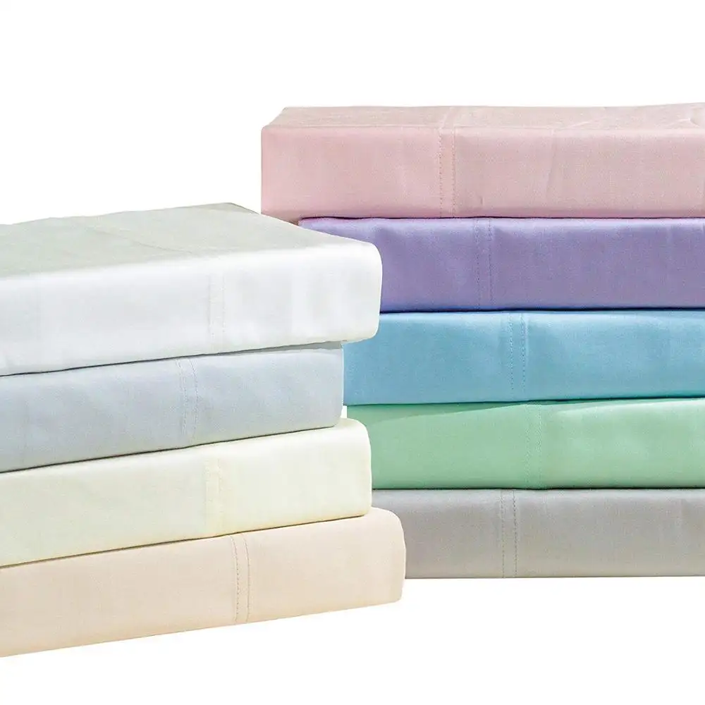 रेशमी नरम 100% बांस फाइबर कपड़े के सभी विभिन्न प्रकार के लिए बिस्तर सेट/118 "126" चौड़ाई