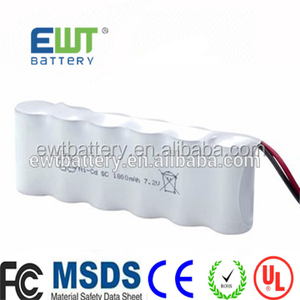 NI-CD 6V 1.8ah <span class=keywords><strong>NiCd</strong></span> Pin SC <span class=keywords><strong>6.0V</strong></span> 1800mAh được sử dụng trong điện thoại không dây, ánh sáng mặt trời, Máy cạo râu, chiếu sáng khẩn cấp - Product Image 3
