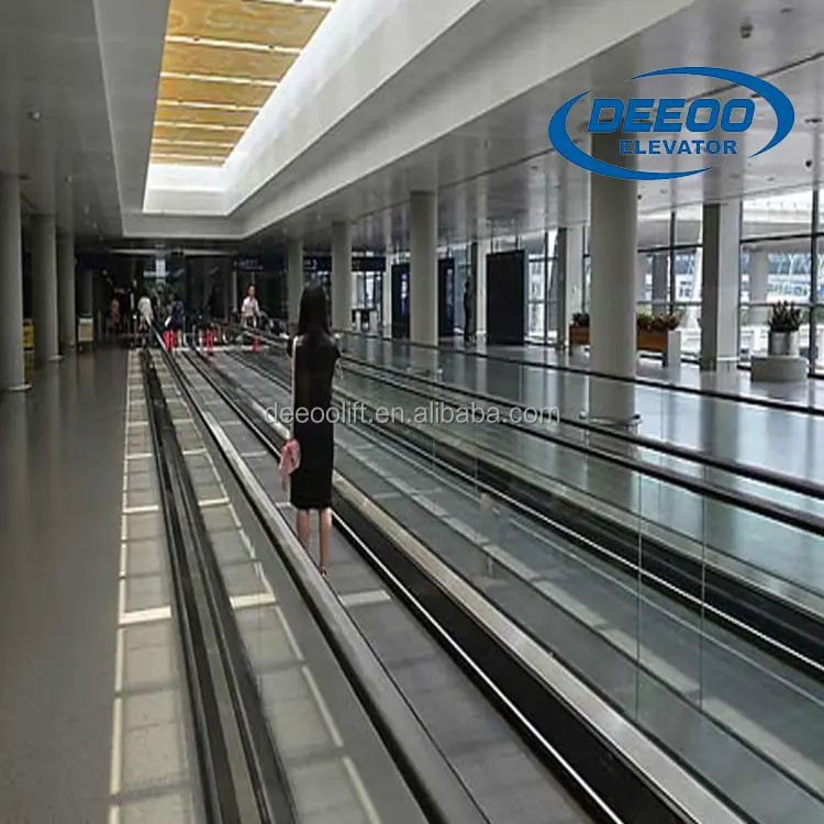 CE Стандартная комнатная горизонтальная нержавеющая сталь, автоматические передвижные прогулки для аэропорта торгового центра