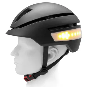 Aurora Smart LED Light Cycle Helmet With Wireless Remote Control