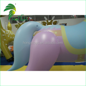 Tinh Tế Đầy Màu Sắc Inflatable Horse Toy Với 2 M Tall - Product Image 5