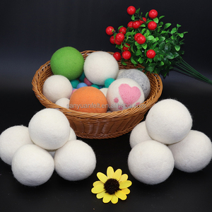 2017 <span class=keywords><strong>Amazon</strong></span> Chaude Vente 7 cm 7.5 cm 9 cm adoucisseur 100% <span class=keywords><strong>laine</strong></span> sèche-linge balles - Product Image 6