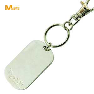 En aluminium offset impression ID chien tag - Product Image 1
