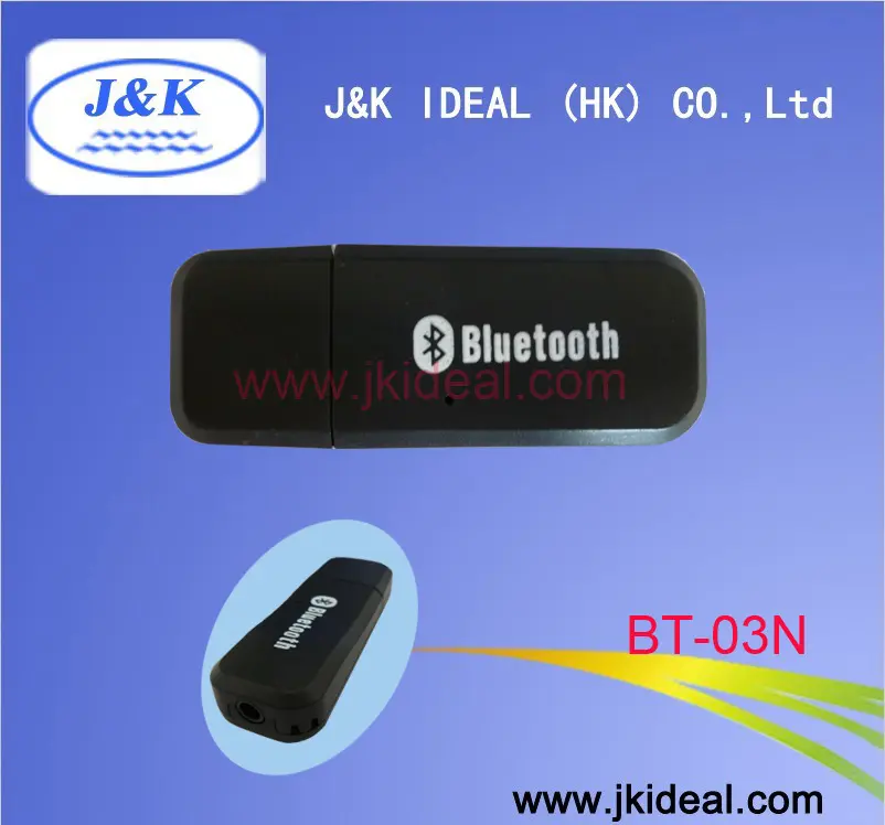 BT-03N Best price usb bluetooth adapter for android tablet with mic aux
