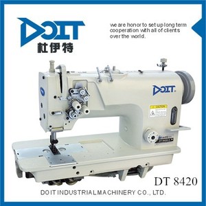 DT 8420 INFORMATISÉ MICRO D'HUILE À <span class=keywords><strong>DOUBLE</strong></span> <span class=keywords><strong>AIGUILLE</strong></span> À COUDRE À POINT NOUÉ MACHINE - Product Image 1