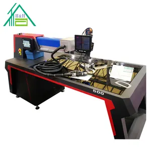 Automatic laser stainless steel/metal metal spot laser welding machine with welder for 3D LED letters
