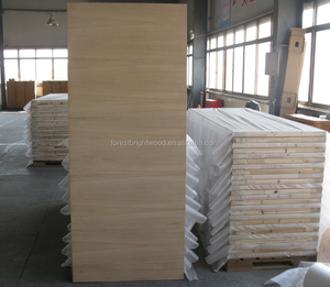 การออกแบบที่ทันสมัยวอลนัทวิศวกรรมวีเนียร์ประตูล้าง - Product Image 3