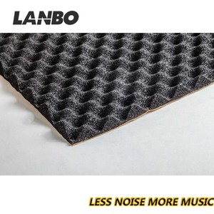 Gomma Espansa Nera Adesiva per Insonorizzazione <span class=keywords><strong>Auto</strong></span>, Materiale Isolante Acustico per Veicoli, Schiuma a Nido d'Ape - Product Image 4
