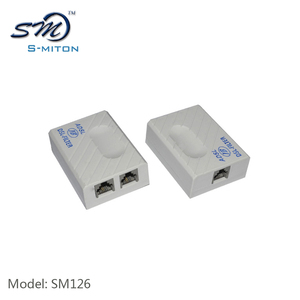 2 poort RJ11 RJ45 splitter rj11 adsl modem splitter gemaakt in China - Product Image 3