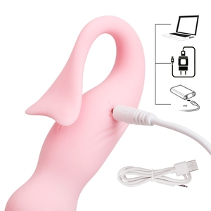 Vrouwelijk Orgasme Masturbatie Apparaat Usb Mute Zeemeermin Leuke Massage Vibrator Paar Flirten Clitoris Stimulatie Volwassen Seksproducten %