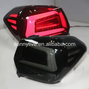 适用于斯巴鲁 XV 2011-2016 年 LED 尾灯黑烟 TW