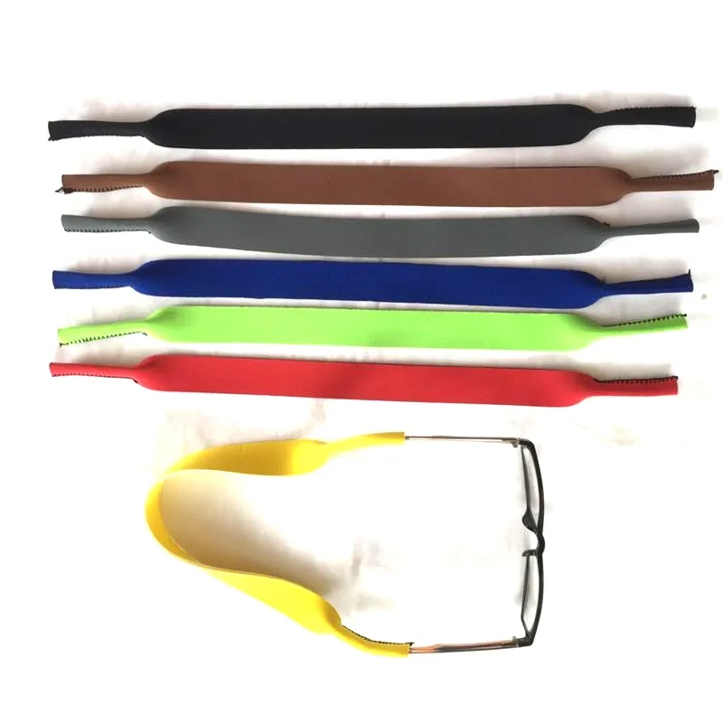 Coloré extensible bracelet de lunettes de lunettes de lunettes de sport cordons