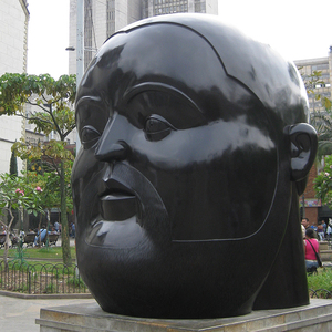 La reproducción de antigüedades fundido Fernando Botero moderna escultura de bronce para venta - Product Image 3