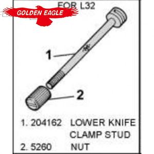204162 LOWER KNIFE CLAMP <strong>STUD</strong> - Product Image 1