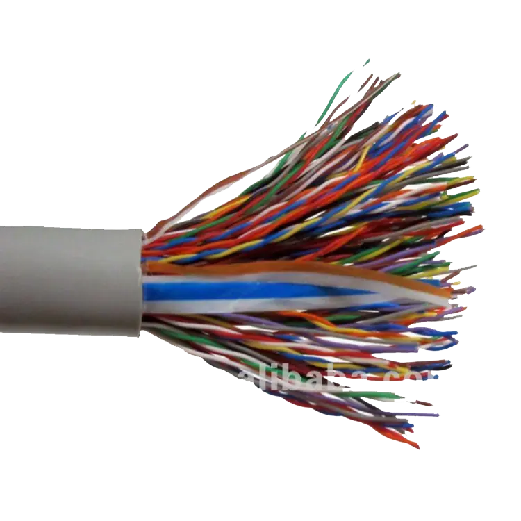 Fábrica de Shenzhen mejor precio 20 pares de Metro blindado cat5e cat3 cable de teléfono