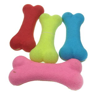 Gravim Forma di Osso di Cane Giocattolo palla Da Tennis Con Squeaker - Product Image 1