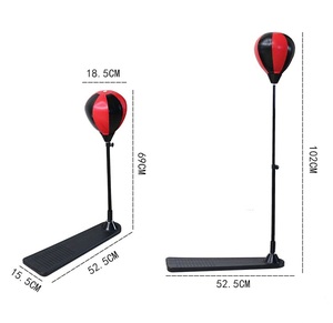 Comercio al por mayor ajustable niños juguete de <span class=keywords><strong>boxeo</strong></span> <span class=keywords><strong>punching</strong></span> <span class=keywords><strong>ball</strong></span> con pedal - Product Image 2