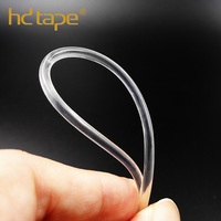 Transparent Round Elastic Cord, Thick Plastic, TPU
