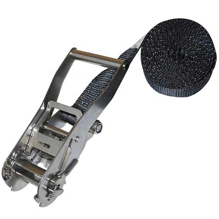 2 Pulegge A Ratch&egrave;t Con Ganci - Per Sollevamento Carichi Fino A 136kg, In Acciaio Inox