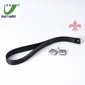 Vendita calda Prezzo di Fabbrica Pubblicità <span class=keywords><strong>PVC</strong></span> Rivestito di Nylon Della Tessitura Nero Grab Maniglia Cinghia per Autobus Autobus