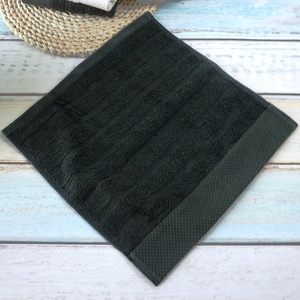 Bán buôn mặt rửa khăn, 100% cotton <span class=keywords><strong>terry</strong></span> vải khăn cho nữ tính khăn tùy chỉnh Jacquard Logo - Product Image 2