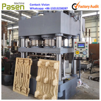 Machine de compression de palette à bois, pressoir à chaud, normes européennes