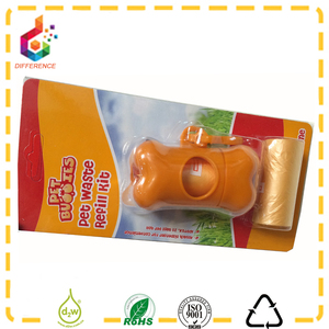 <span class=keywords><strong>Orange</strong></span> resusable sac de merde et 2 jetable recharges - Product Image 3